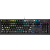 Corsair K60 RGB Pro Low Profile Mechanical Gaming Keyboard - Cherry MX Low Profile Speed Mechanical Keyswitches – Slim and Streamlined Durable Aluminum Frame - Customizable Per-Key RGB Backlighting 